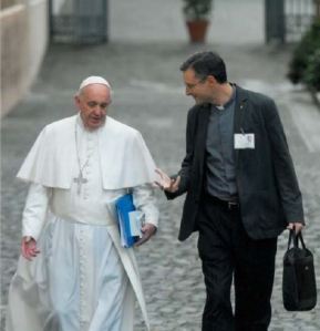Javier Alvarez et le pape